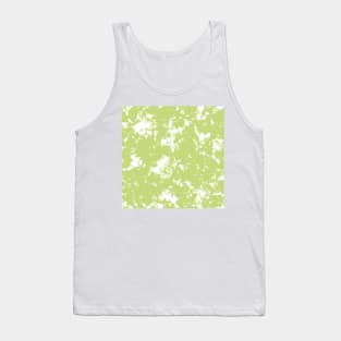 Light green Storm - Tie Dye Shibori Texture Tank Top